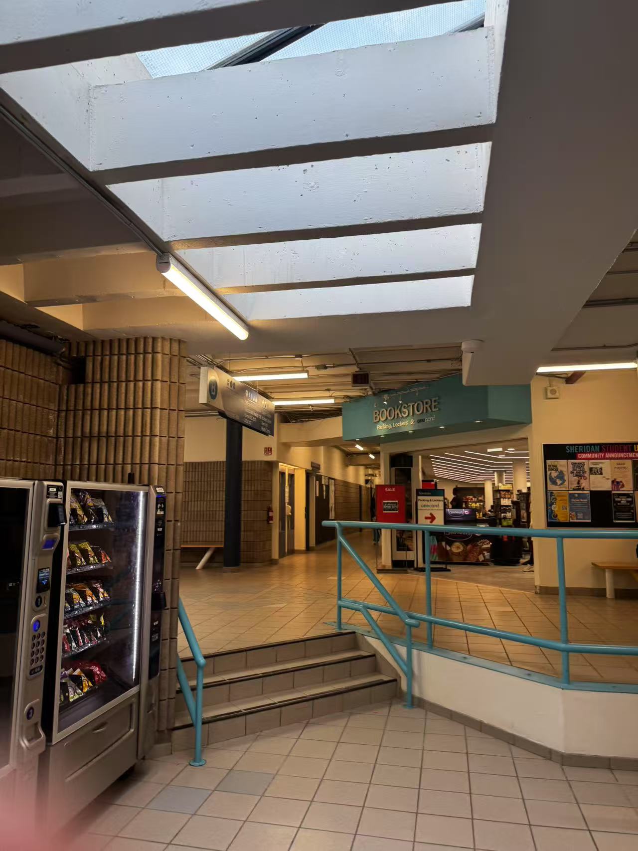 Voices in the hallway